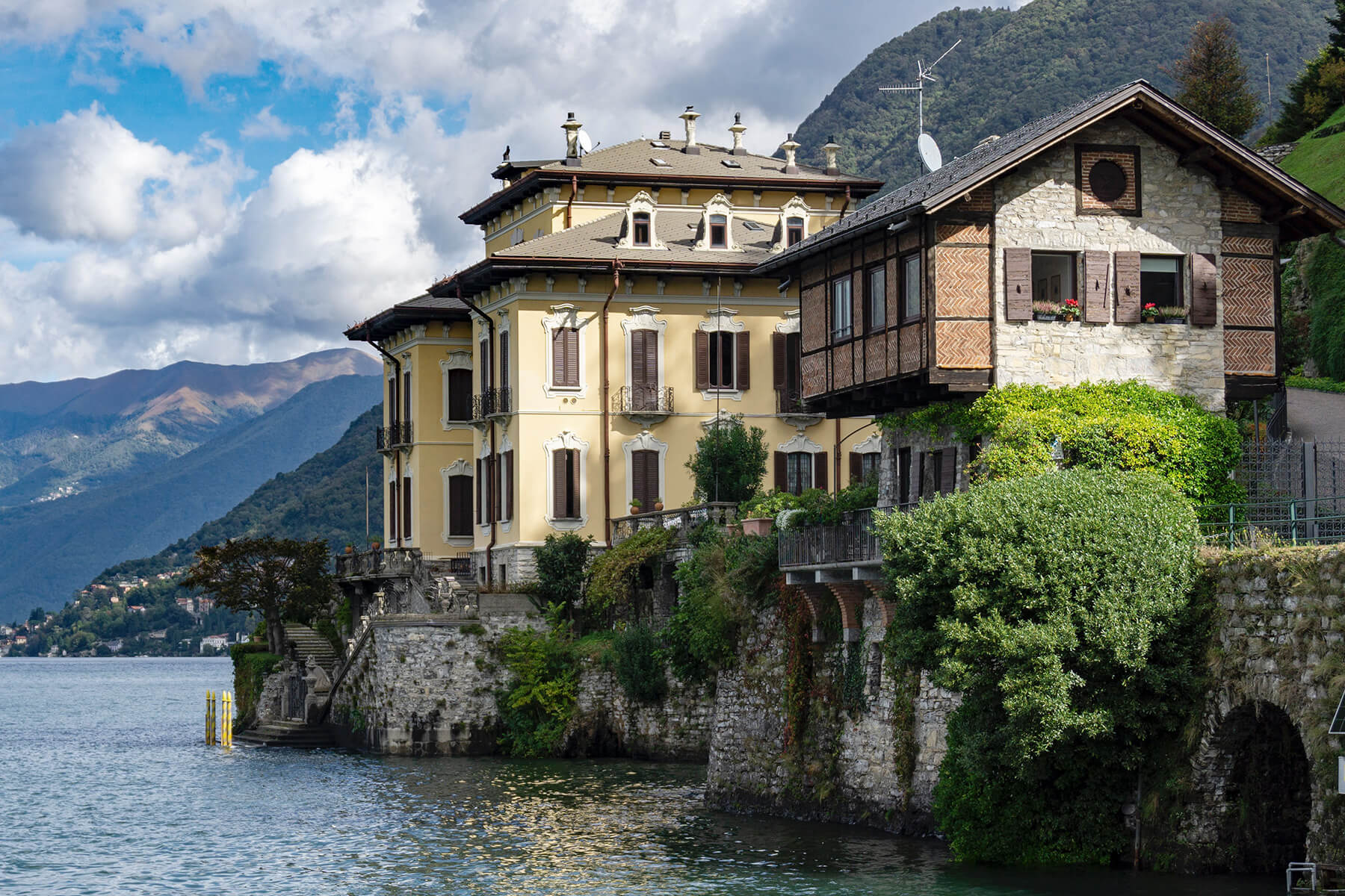 accommodations post historic villa at lake como